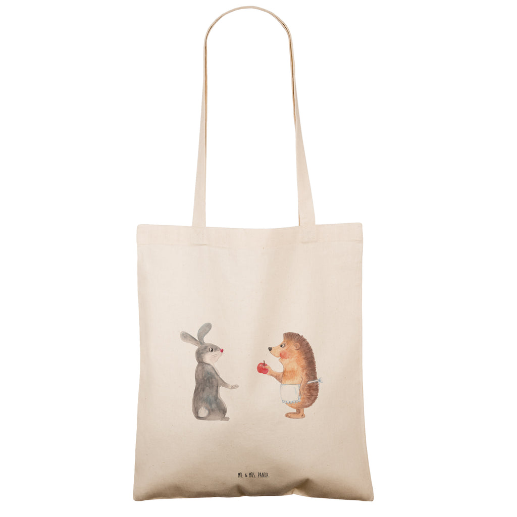 Tragetasche Liebe ist nie ohne Schmerz Beuteltasche, Beutel, Einkaufstasche, Jutebeutel, Stoffbeutel, Tiermotive, Gute Laune, lustige Sprüche, Tiere, Igel und Hase, Igel, Hase, Liebe Spruch, Liebeskummer Geschenk, Herzschmerz, Trösten, Trennungsschmerz, Spruch romantisch