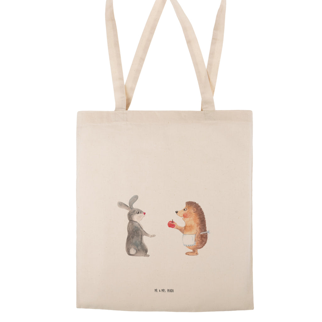 Tragetasche Liebe ist nie ohne Schmerz Beuteltasche, Beutel, Einkaufstasche, Jutebeutel, Stoffbeutel, Tiermotive, Gute Laune, lustige Sprüche, Tiere, Igel und Hase, Igel, Hase, Liebe Spruch, Liebeskummer Geschenk, Herzschmerz, Trösten, Trennungsschmerz, Spruch romantisch