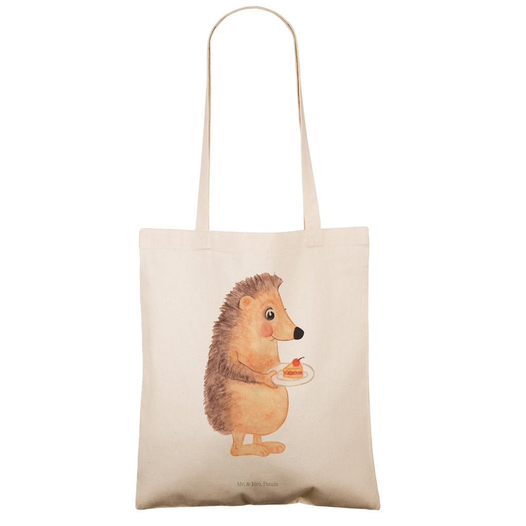 Tragetasche Igel mit Kuchenstück Beuteltasche, Beutel, Einkaufstasche, Jutebeutel, Stoffbeutel, Tiermotive, Gute Laune, lustige Sprüche, Tiere, Igel, Essen Spruch, Kuchen, Backen Geschenk, Kuchen backen, Einladung Party, Geburtstagskuchen, Torte