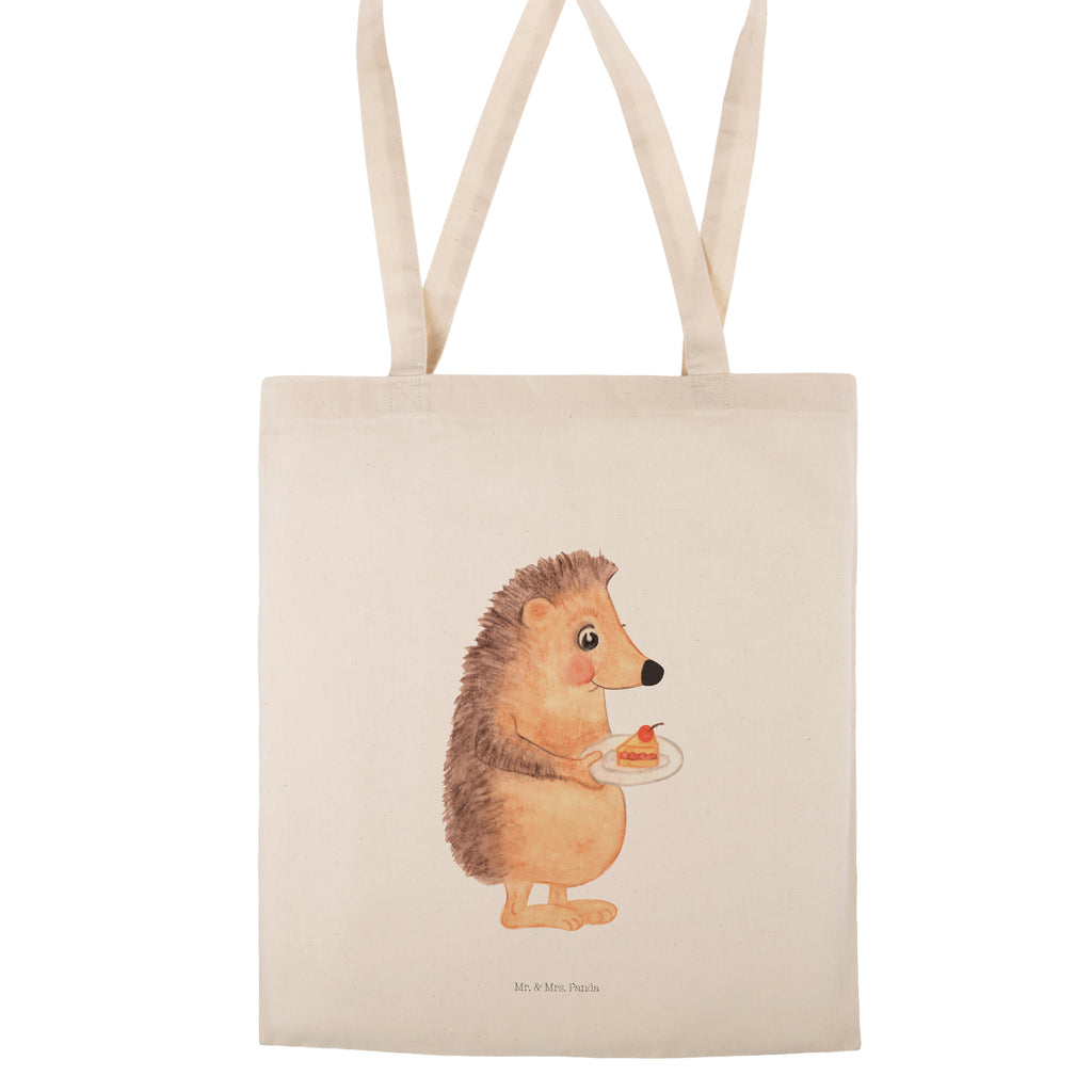 Tragetasche Igel mit Kuchenstück Beuteltasche, Beutel, Einkaufstasche, Jutebeutel, Stoffbeutel, Tiermotive, Gute Laune, lustige Sprüche, Tiere, Igel, Essen Spruch, Kuchen, Backen Geschenk, Kuchen backen, Einladung Party, Geburtstagskuchen, Torte