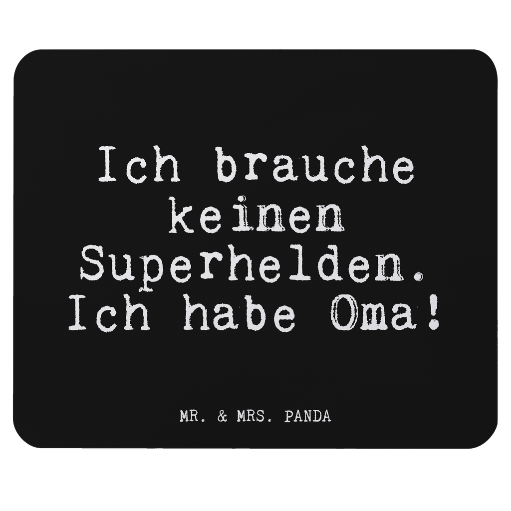 Mauspad Fun Talk Ich brauche keinen Superhelden. Ich habe Oma! Mousepad, Computer zubehör, Büroausstattung, PC Zubehör, Arbeitszimmer, Mauspad, Einzigartiges Mauspad, Designer Mauspad, Spruch, Sprüche, lustig, Weisheiten, Zitate, Glizer Spruch Sprüche Weisheiten Zitate Lustig Weisheit Worte