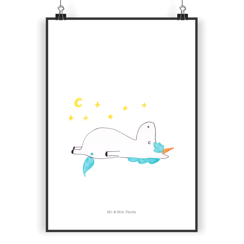 Poster Einhorn Sternenhimmel Poster, Wandposter, Bild, Wanddeko, Küchenposter, Kinderposter, Wanddeko Bild, Raumdekoration, Wanddekoration, Handgemaltes Poster, Mr. & Mrs. Panda Poster, Designposter, Kunstdruck, Posterdruck, Einhorn, Einhörner, Einhorn Deko, Pegasus, Unicorn, Sterne, Dachschaden, Verrückt, Sternenhimmel