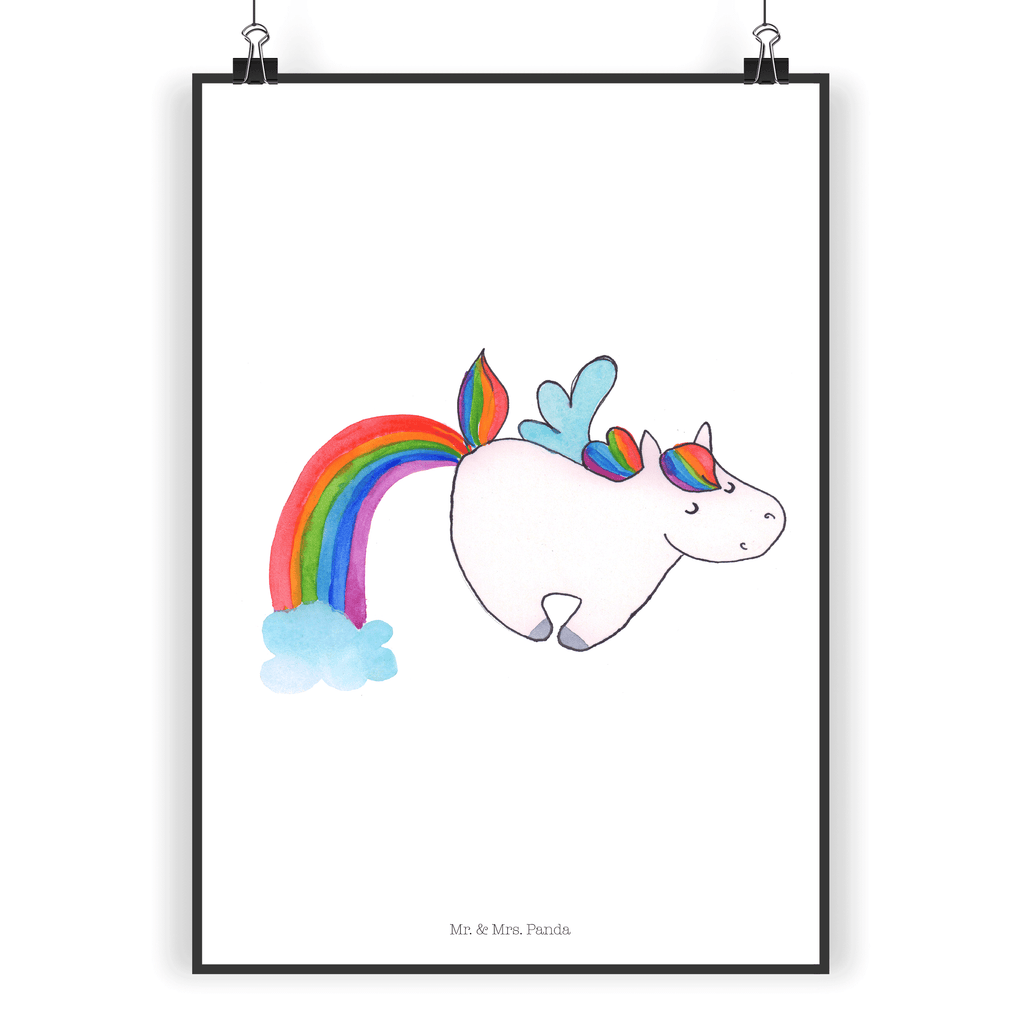 Poster Einhorn Pegasus Poster, Wandposter, Bild, Wanddeko, Küchenposter, Kinderposter, Wanddeko Bild, Raumdekoration, Wanddekoration, Handgemaltes Poster, Mr. & Mrs. Panda Poster, Designposter, Kunstdruck, Posterdruck, Einhorn, Einhörner, Einhorn Deko, Pegasus, Unicorn, Regenbogen, Spielen, Realität, Glitzer, Erwachsenwerden