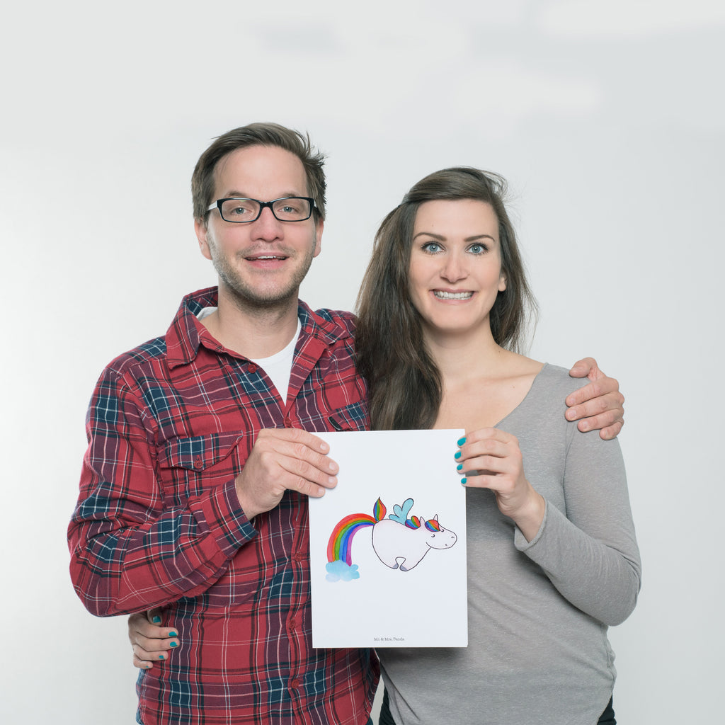 Poster Einhorn Pegasus Poster, Wandposter, Bild, Wanddeko, Küchenposter, Kinderposter, Wanddeko Bild, Raumdekoration, Wanddekoration, Handgemaltes Poster, Mr. & Mrs. Panda Poster, Designposter, Kunstdruck, Posterdruck, Einhorn, Einhörner, Einhorn Deko, Pegasus, Unicorn, Regenbogen, Spielen, Realität, Glitzer, Erwachsenwerden