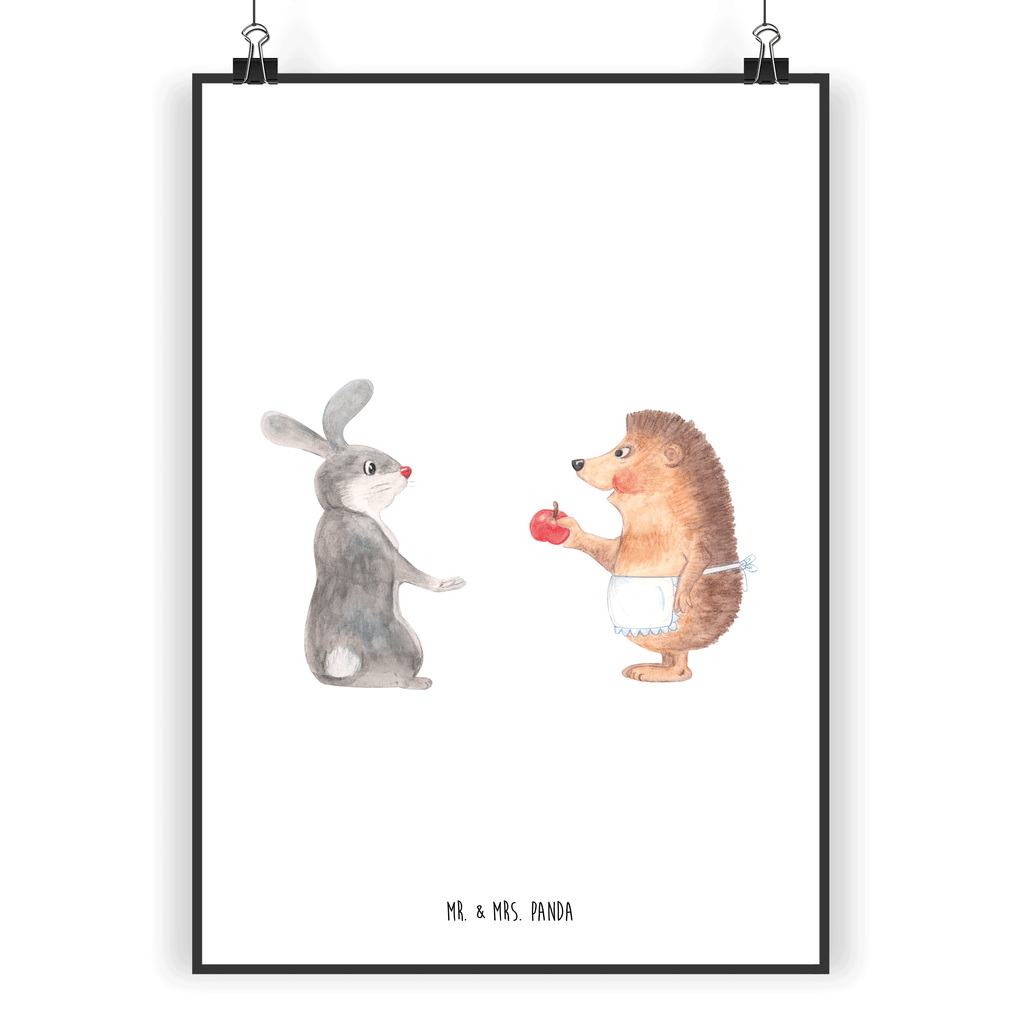 Poster Liebe ist nie ohne Schmerz Poster, Wandposter, Bild, Wanddeko, Küchenposter, Kinderposter, Wanddeko Bild, Raumdekoration, Wanddekoration, Handgemaltes Poster, Mr. & Mrs. Panda Poster, Designposter, Kunstdruck, Posterdruck, Tiermotive, Gute Laune, lustige Sprüche, Tiere, Igel und Hase, Igel, Hase, Liebe Spruch, Liebeskummer Geschenk, Herzschmerz, Trösten, Trennungsschmerz, Spruch romantisch