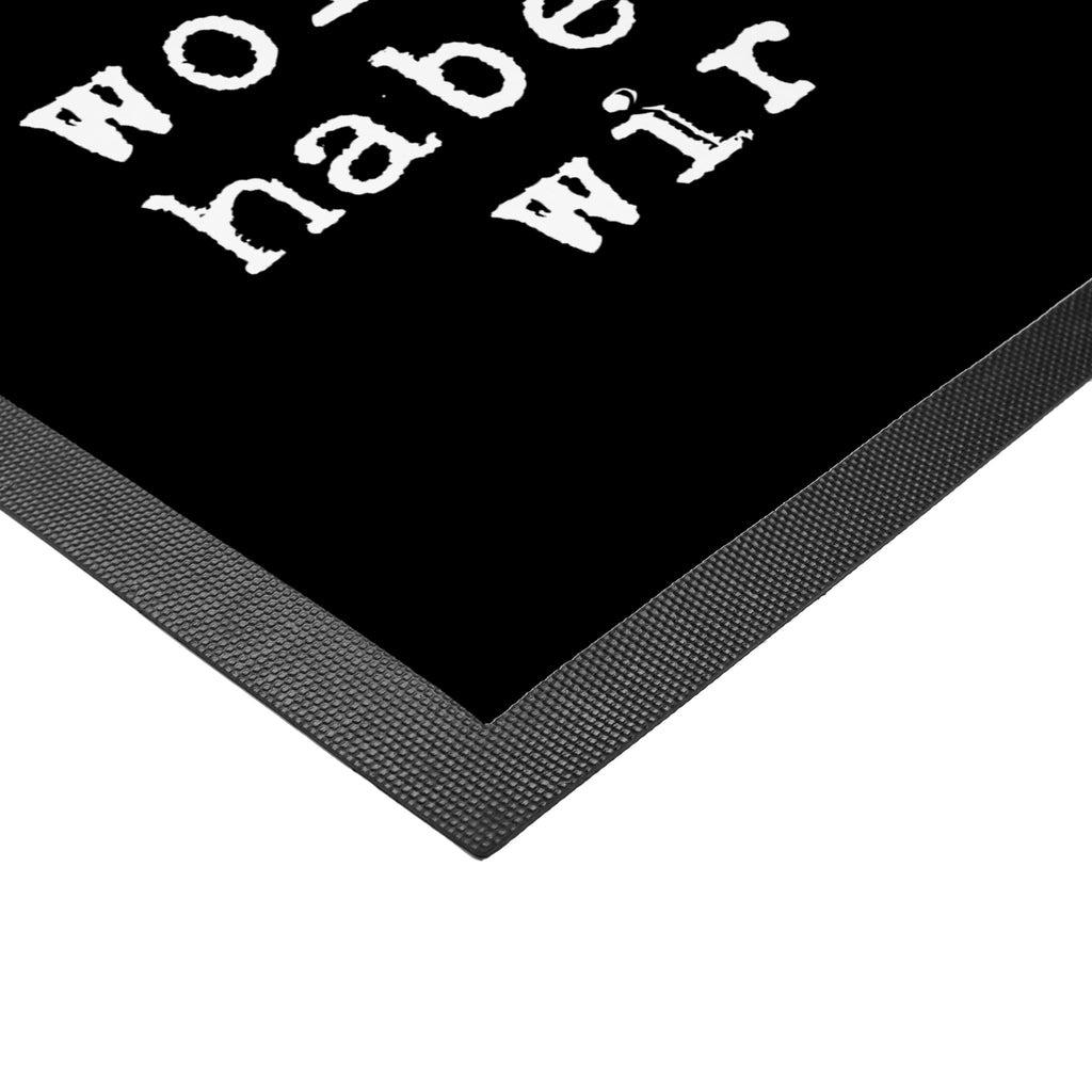 Fußmatte Fun Talk FAMILIE Wir haben vielleicht nicht alles, was wir wollen. Aber wir haben alles, was wir brauchen. Türvorleger, Schmutzmatte, Fußabtreter, Matte, Schmutzfänger, Fußabstreifer, Schmutzfangmatte, Türmatte, Motivfußmatte, Haustürmatte, Vorleger, Spruch, Sprüche, lustig, Weisheiten, Zitate, Glizer Spruch Sprüche Weisheiten Zitate Lustig Weisheit Worte