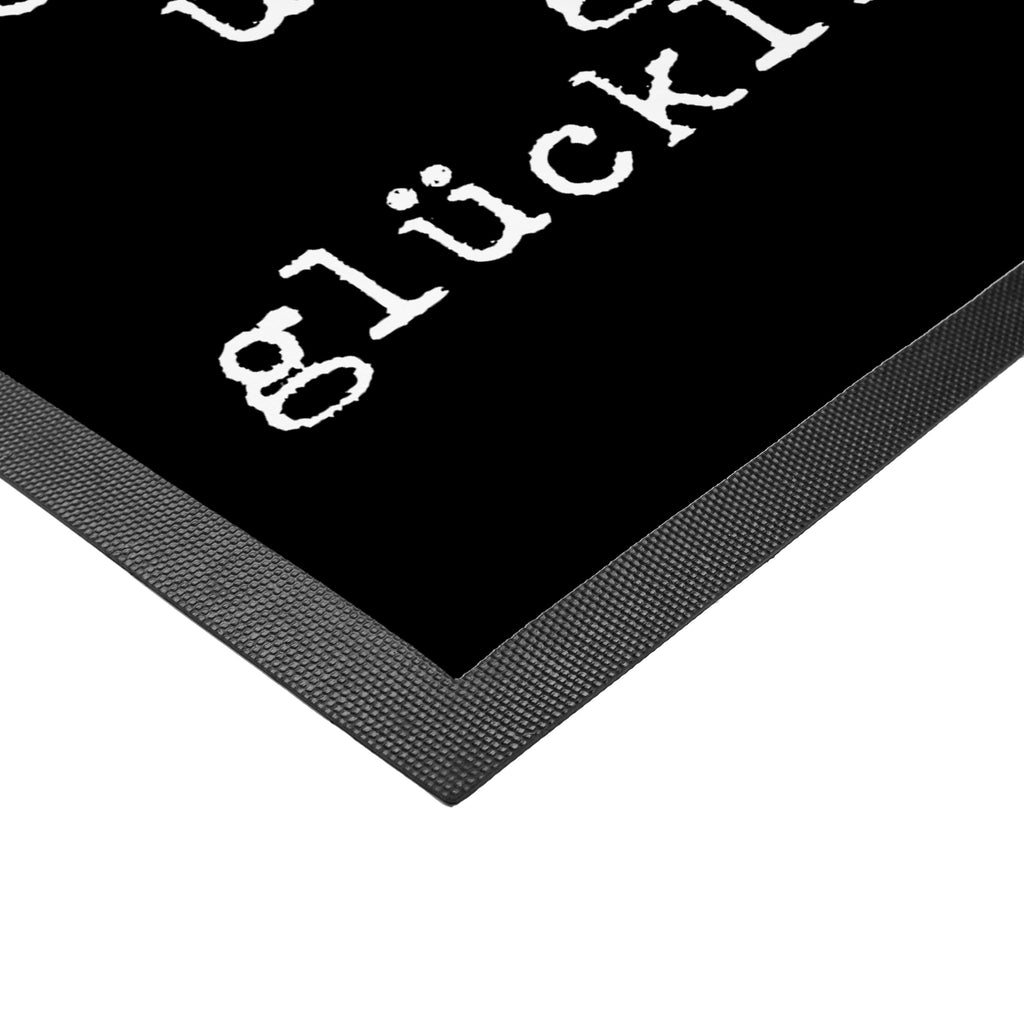 Fußmatte Fun Talk Mein Zuhause ist sauber genug, um gesund zu bleiben und schmutzig genug, um glücklich zu sein. Türvorleger, Schmutzmatte, Fußabtreter, Matte, Schmutzfänger, Fußabstreifer, Schmutzfangmatte, Türmatte, Motivfußmatte, Haustürmatte, Vorleger, Spruch, Sprüche, lustig, Weisheiten, Zitate, Glizer Spruch Sprüche Weisheiten Zitate Lustig Weisheit Worte