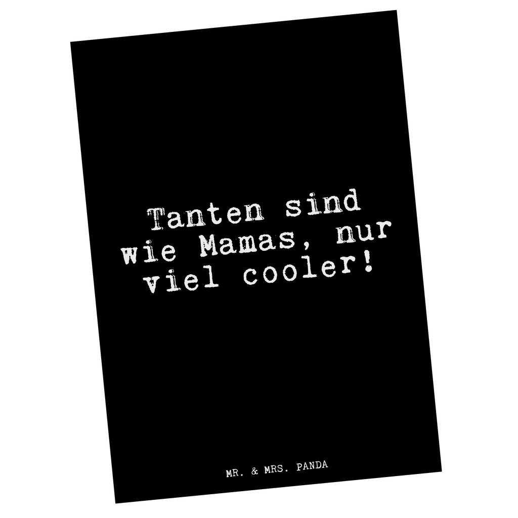 Postkarte Fun Talk Tanten sind wie Mamas, nur viel cooler! Geschenkkarte, Grußkarte, Karte, Einladung, Ansichtskarte, Geburtstagskarte, Einladungskarte, Dankeskarte, Spruch, Sprüche, lustig, Weisheiten, Zitate, Glizer Spruch Sprüche Weisheiten Zitate Lustig Weisheit Worte