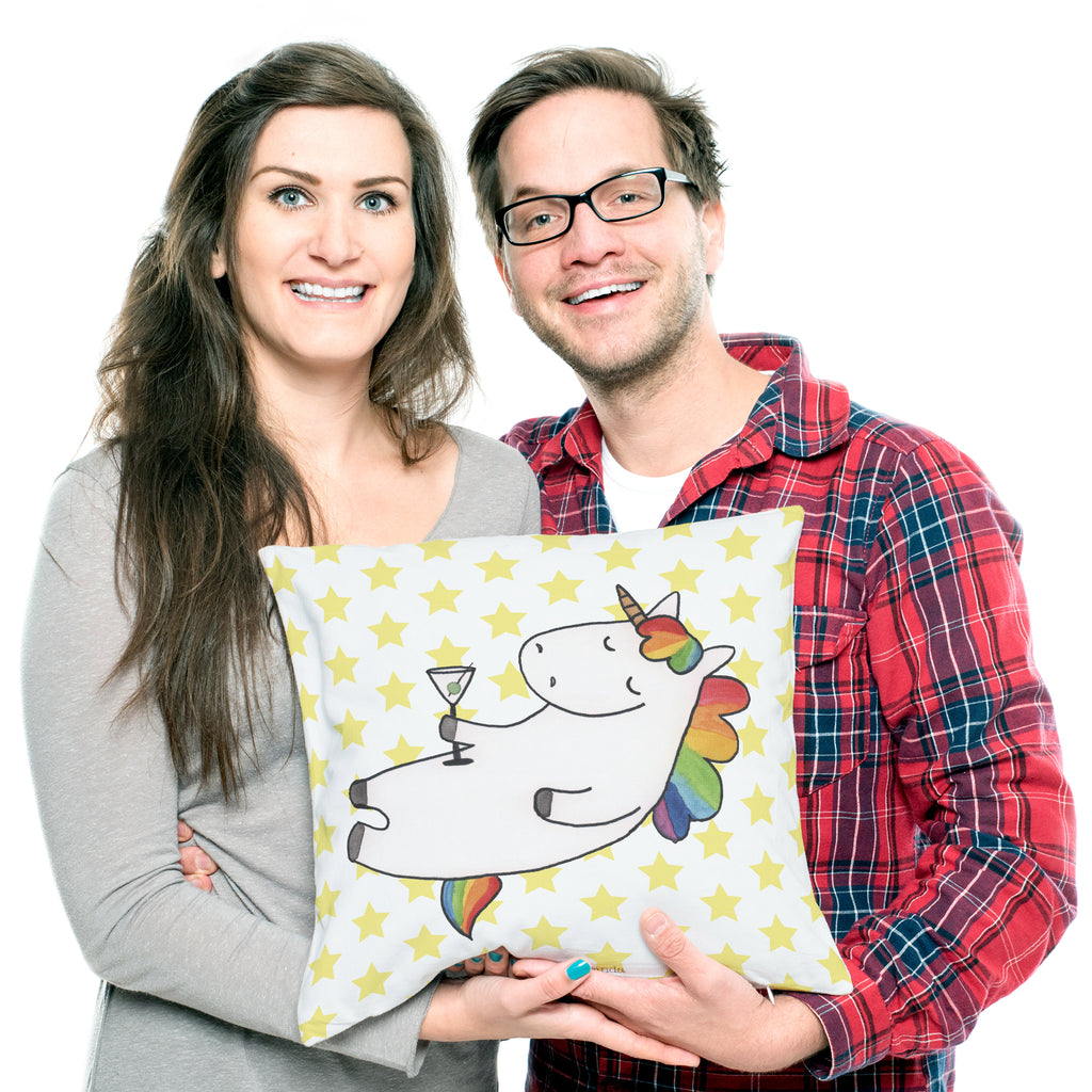 40x40 Kissen Einhorn Cocktail Kissenhülle, Kopfkissen, Sofakissen, Dekokissen, Motivkissen, Einhorn, Einhörner, Einhorn Deko, Pegasus, Unicorn, Party, Spaß, Feiern, Caipirinha, Rum, Cuba Libre, Sekt, Freundin, Geburtstag, lustig, witzig, Spruch, Glitzer