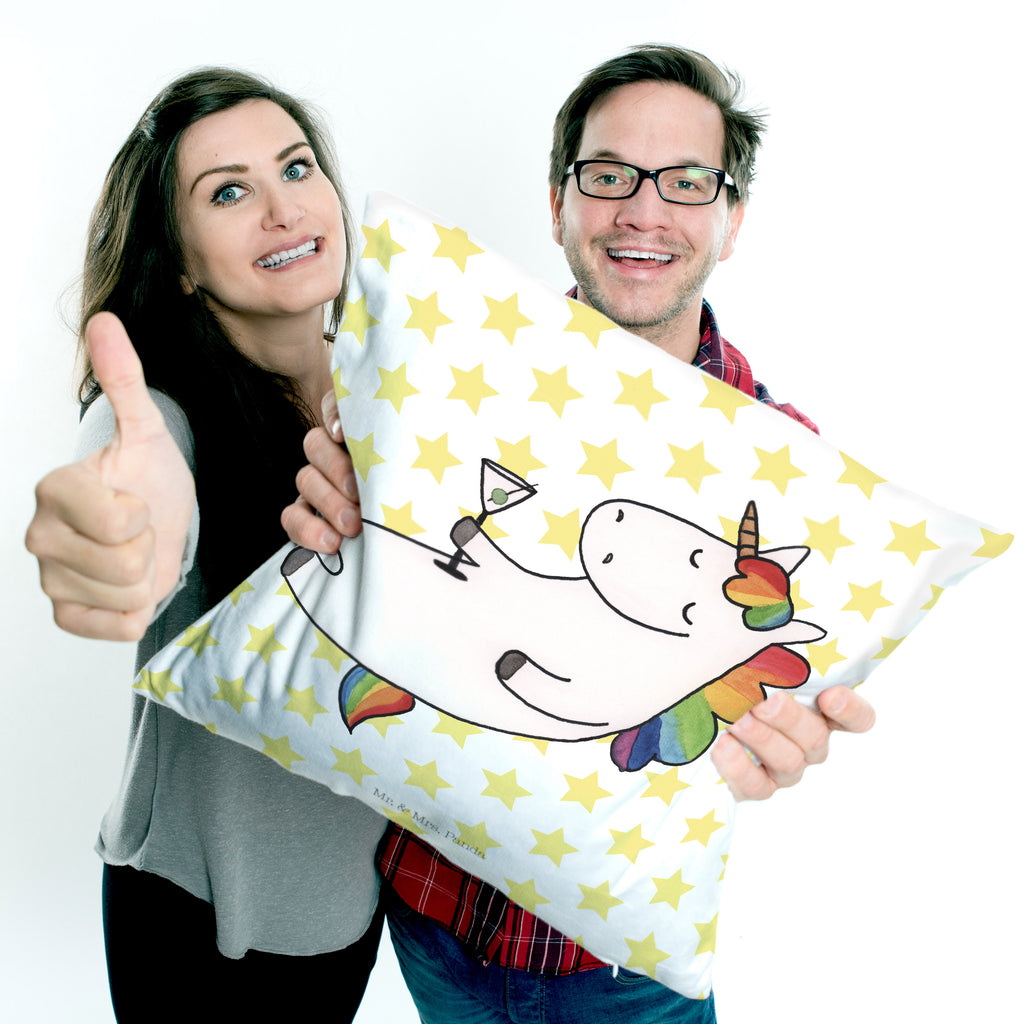 40x40 Kissen Einhorn Cocktail Kissenhülle, Kopfkissen, Sofakissen, Dekokissen, Motivkissen, Einhorn, Einhörner, Einhorn Deko, Pegasus, Unicorn, Party, Spaß, Feiern, Caipirinha, Rum, Cuba Libre, Sekt, Freundin, Geburtstag, lustig, witzig, Spruch, Glitzer