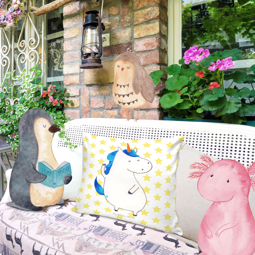 40x40 Kissen Einhorn Mann Kissenhülle, Kopfkissen, Sofakissen, Dekokissen, Motivkissen, Einhorn, Einhörner, Einhorn Deko, Pegasus, Unicorn, cool, Mann, Freundin, Familie, bester Freund, BFF, Party, hübsch, beste