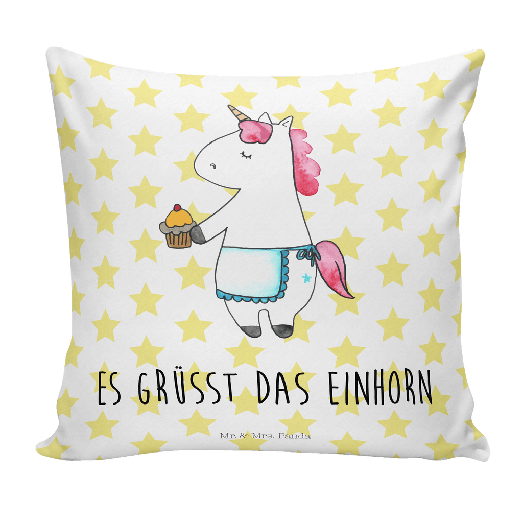 40x40 Kissen Einhorn Muffin Kissenhülle, Kopfkissen, Sofakissen, Dekokissen, Motivkissen, Einhorn, Einhörner, Einhorn Deko, Pegasus, Unicorn, Geburtstag, Backen, Muffin, Kekse, Geburtstagsgrüße, Glückwünsche, Liebesgrüße, Grüße