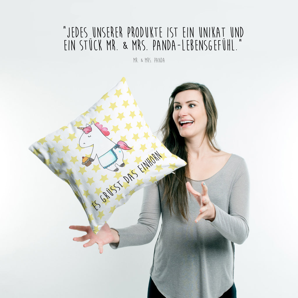 40x40 Kissen Einhorn Muffin Kissenhülle, Kopfkissen, Sofakissen, Dekokissen, Motivkissen, Einhorn, Einhörner, Einhorn Deko, Pegasus, Unicorn, Geburtstag, Backen, Muffin, Kekse, Geburtstagsgrüße, Glückwünsche, Liebesgrüße, Grüße