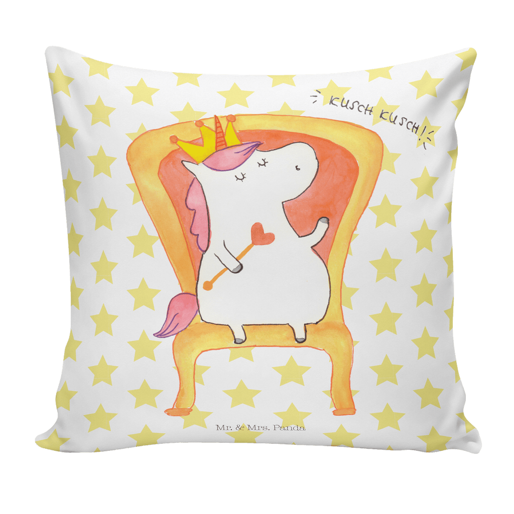 40x40 Kissen Einhorn König Kissenhülle, Kopfkissen, Sofakissen, Dekokissen, Motivkissen, Einhorn, Einhörner, Einhorn Deko, Pegasus, Unicorn, König, Präsident, Bundeskanzler, Herrscher, Kaiser, Prinzessin, Krone