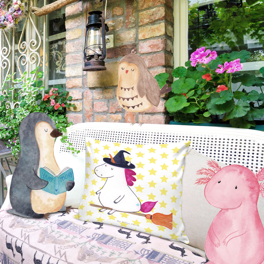 40x40 Kissen Einhorn Hexe Kissenhülle, Kopfkissen, Sofakissen, Dekokissen, Motivkissen, Einhorn, Einhörner, Einhorn Deko, Pegasus, Unicorn, Frau, Ehefrau, Hexe, Teufel, Engel, Verrückte, Freundin, Leben, Zicke