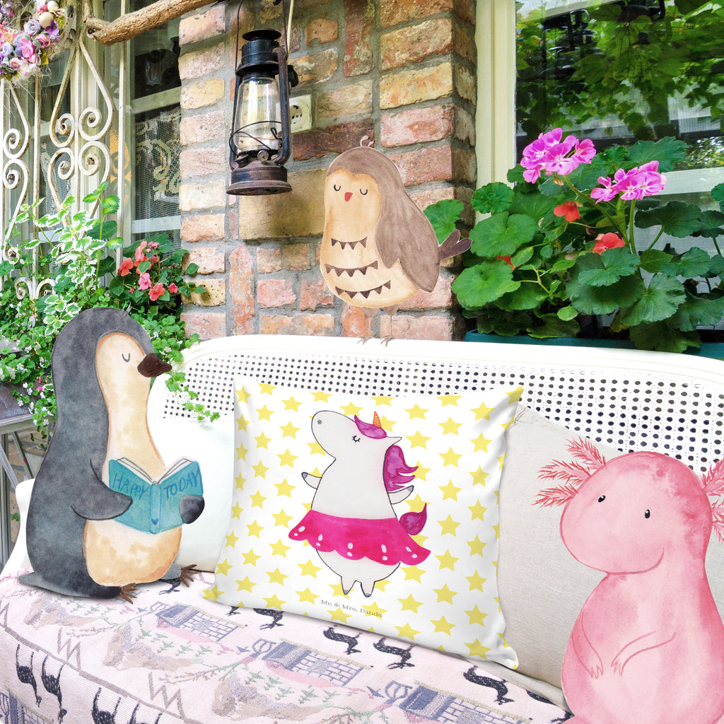 40x40 Kissen Einhorn Ballerina Kissenhülle, Kopfkissen, Sofakissen, Dekokissen, Motivkissen, Einhorn, Einhörner, Einhorn Deko, Pegasus, Unicorn, Tanzen, Ballerina, Party, Wohnung, Spaß, Feiern, Geburtstag, Tänzerin, Lebenslust, Lebensfreude