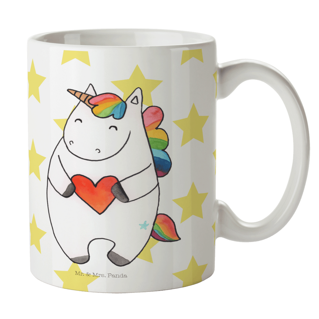 Tasse Einhorn Herz Einhorn, Herz, Einhörner, Unicorn, schlimm, böse, witzig, lustig, Freundin, anders, bunt Becher, Kaffeetasse, Kaffeebecher, Tee, Frühstück, Büro  Einhorn, Einhörner, Einhorn Deko, Pegasus, Unicorn