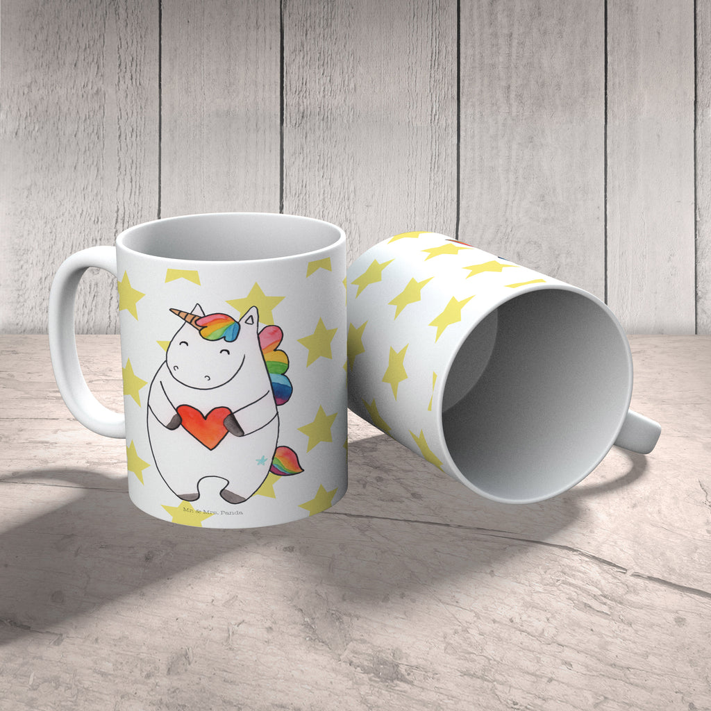 Tasse Einhorn Herz Einhorn, Herz, Einhörner, Unicorn, schlimm, böse, witzig, lustig, Freundin, anders, bunt Becher, Kaffeetasse, Kaffeebecher, Tee, Frühstück, Büro  Einhorn, Einhörner, Einhorn Deko, Pegasus, Unicorn