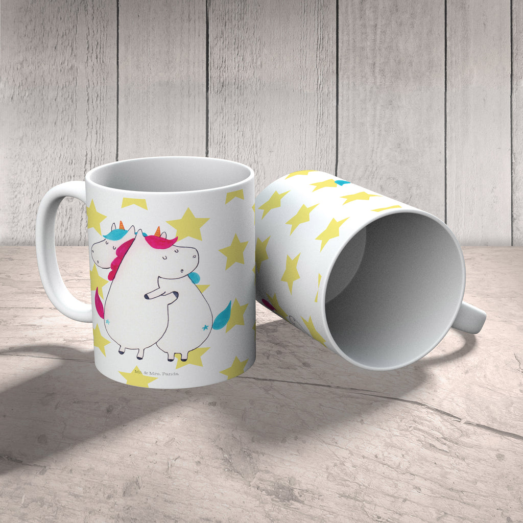 Tasse Einhörner Umarmen Einhorn, Einhörner, Unicorn, Freundinnen, Freundin, BFF, Schwester, Schwestern, Familie, Geschwister, Sister, Liebe  Becher, Kaffeetasse, Kaffeebecher, Tee, Frühstück, Büro  Einhorn, Einhörner, Einhorn Deko, Pegasus, Unicorn