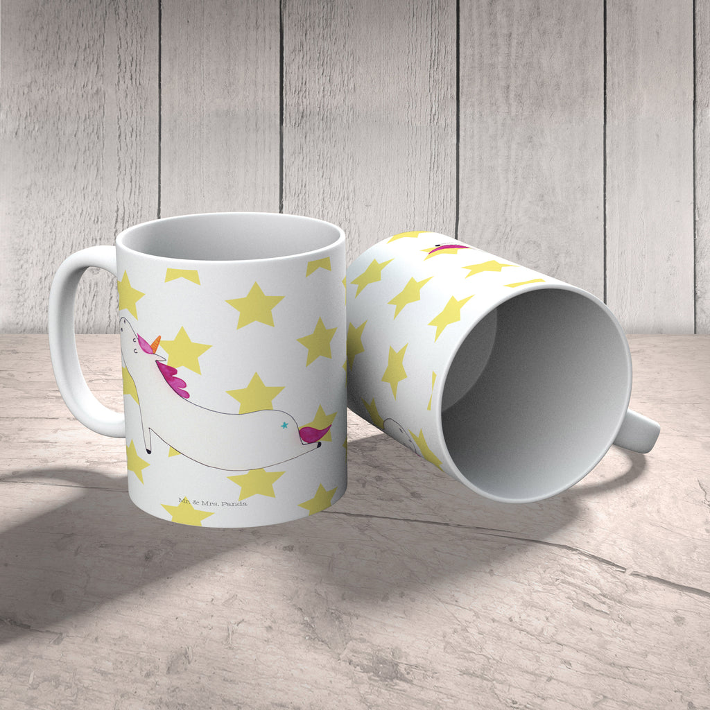 Tasse Einhorn Yoga Einhorn, Einhörner, Unicorn, Yoga, Namaste, Achtsamkeit, Entspannung, Joga, Yogamatte, Sport, lustig, witzig, süß Becher, Kaffeetasse, Kaffeebecher, Tee, Frühstück, Büro  Einhorn, Einhörner, Einhorn Deko, Pegasus, Unicorn
