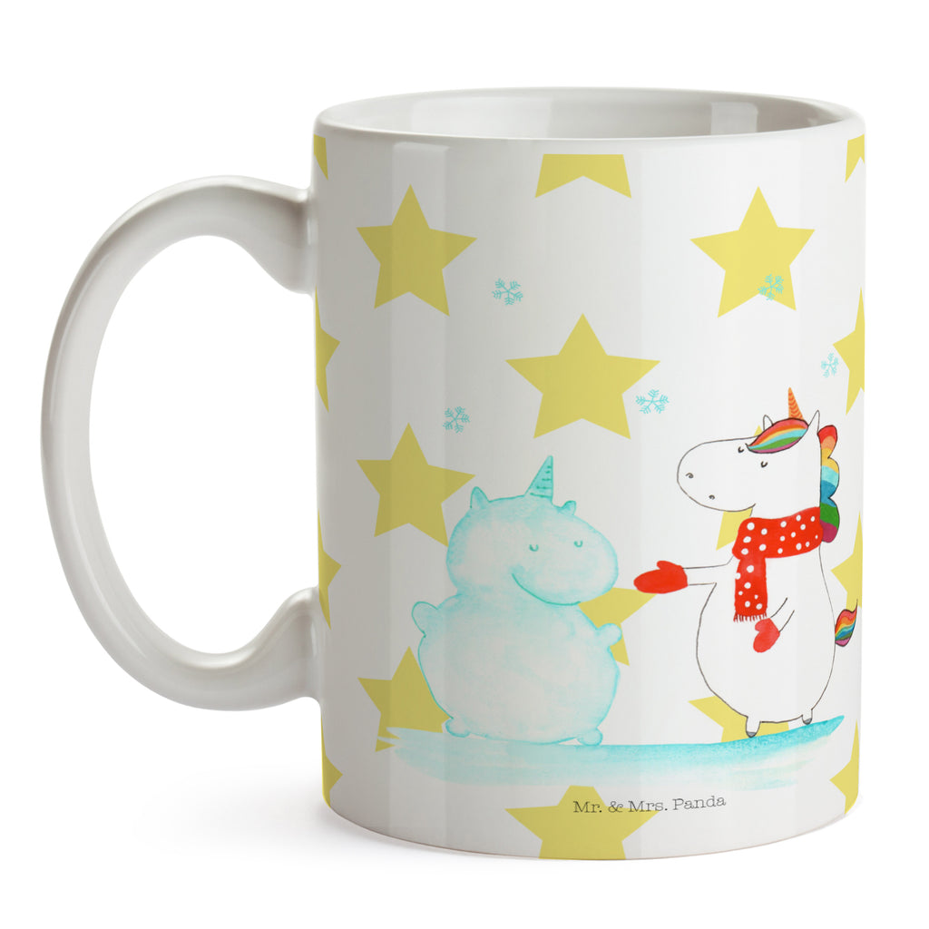 Tasse Einhorn Schneemann Einhorn, Unicorn, Schneemann, Winter, Schnee, Kuchen, Weihnachten, kalt, Mütze, Handschuhe, X-Mas Becher, Kaffeetasse, Kaffeebecher, Tee, Frühstück, Büro  Einhorn, Einhörner, Einhorn Deko, Pegasus, Unicorn
