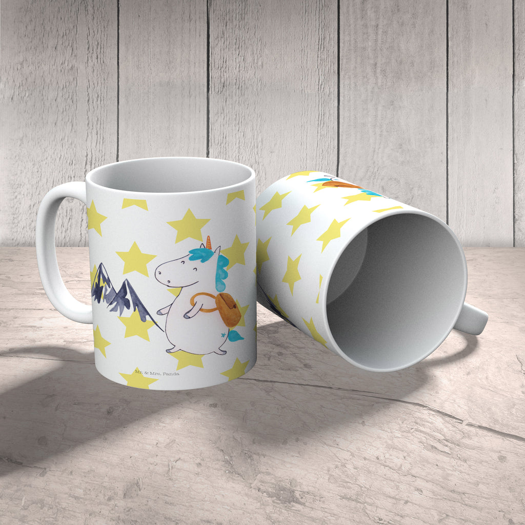 Tasse Einhorn Bergsteiger Einhorn, Einhörner, Unicorn, Bergsteiger, Abenteuer, Berge, Abenteurer, Weltenbummler, Weltreise, Reisen, Urlaub, Entdecker Becher, Kaffeetasse, Kaffeebecher, Tee, Frühstück, Büro  Einhorn, Einhörner, Einhorn Deko, Pegasus, Unicorn