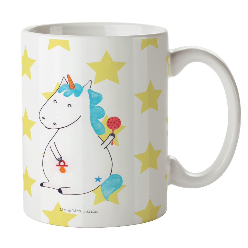 Tasse Einhorn Baby Einhorn, Einhörner, Mutter, Unicorn, Geburt, Geburtstag, erstes Kind, Baby, Babyglück, Nachwuchs, Eltern, Party, Kind, Schnuller Becher, Kaffeetasse, Kaffeebecher, Tee, Frühstück, Büro  Einhorn, Einhörner, Einhorn Deko, Pegasus, Unicorn