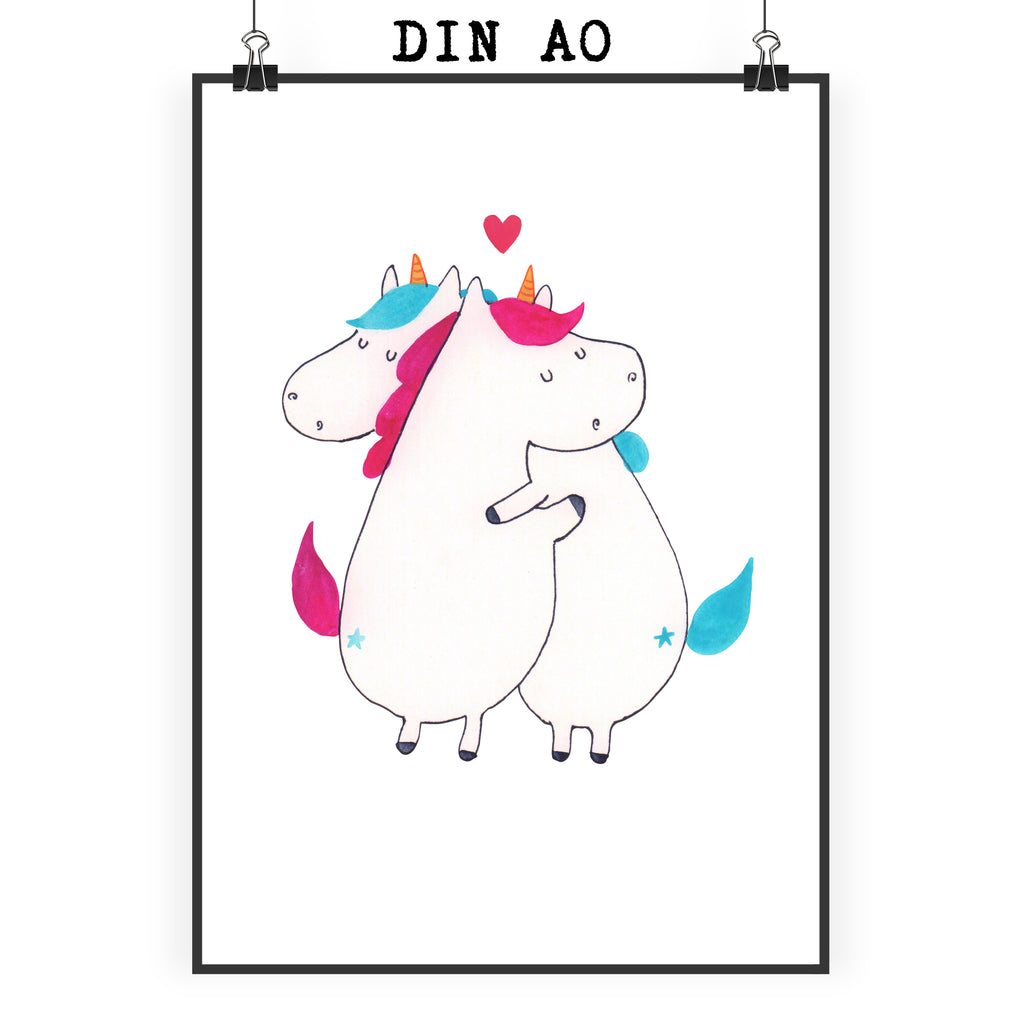 Poster Einhorn Mitteilung Poster, Wandposter, Bild, Wanddeko, Küchenposter, Kinderposter, Wanddeko Bild, Raumdekoration, Wanddekoration, Handgemaltes Poster, Mr. & Mrs. Panda Poster, Designposter, Kunstdruck, Posterdruck, Einhorn, Einhörner, Einhorn Deko, Pegasus, Unicorn, Valentinstag, Valentine, Liebe, Geschenk, Partner, Ehe, lustig, witzig, Spruch