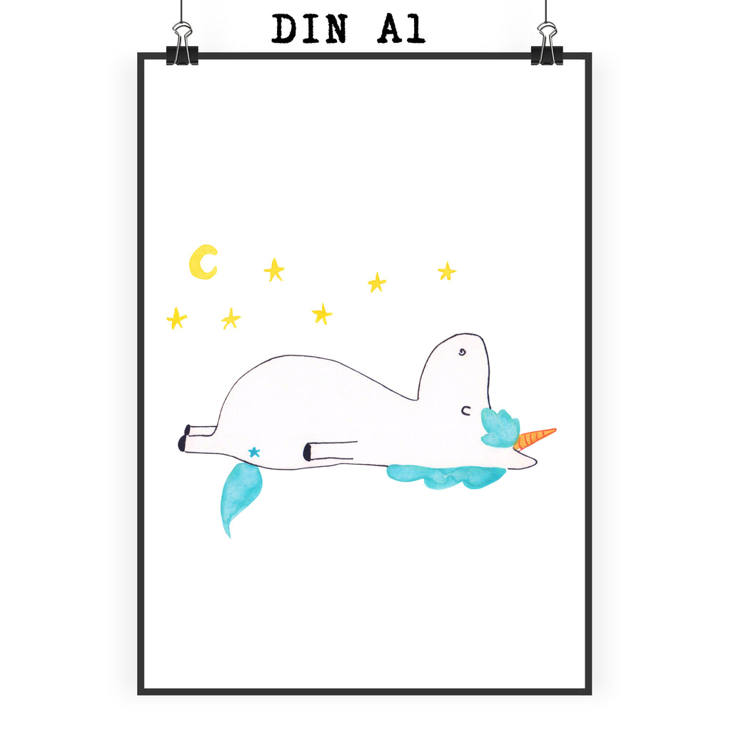 Poster Einhorn Sternenhimmel Poster, Wandposter, Bild, Wanddeko, Küchenposter, Kinderposter, Wanddeko Bild, Raumdekoration, Wanddekoration, Handgemaltes Poster, Mr. & Mrs. Panda Poster, Designposter, Kunstdruck, Posterdruck, Einhorn, Einhörner, Einhorn Deko, Pegasus, Unicorn, Sterne, Dachschaden, Verrückt, Sternenhimmel