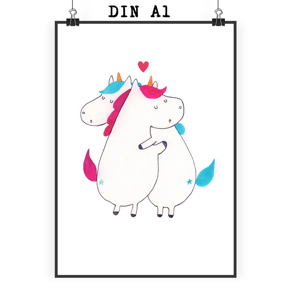 Poster Einhorn Mitteilung Poster, Wandposter, Bild, Wanddeko, Küchenposter, Kinderposter, Wanddeko Bild, Raumdekoration, Wanddekoration, Handgemaltes Poster, Mr. & Mrs. Panda Poster, Designposter, Kunstdruck, Posterdruck, Einhorn, Einhörner, Einhorn Deko, Pegasus, Unicorn, Valentinstag, Valentine, Liebe, Geschenk, Partner, Ehe, lustig, witzig, Spruch