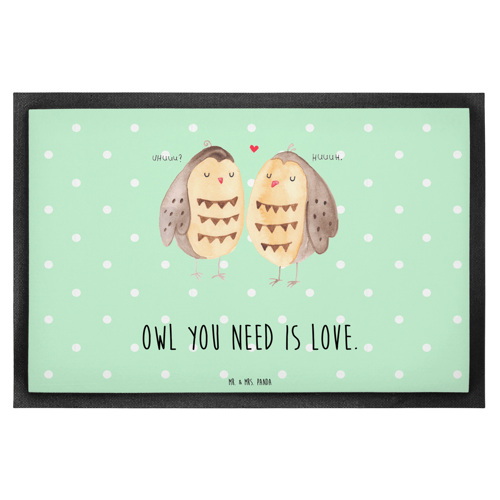Fußmatte Eule Liebe Eule, Eule Deko, Liebe, Hochzeit Spruch, Owl, All you need is love, Liebe Spruch, Freundin Geschenk, Freund, Wortspiel lustig Türvorleger, Schmutzmatte, Fußabtreter, Matte, Schmutzfänger, Fußabstreifer, Schmutzfangmatte, Türmatte, Motivfußmatte,  Haustürmatte, Vorleger  Eule