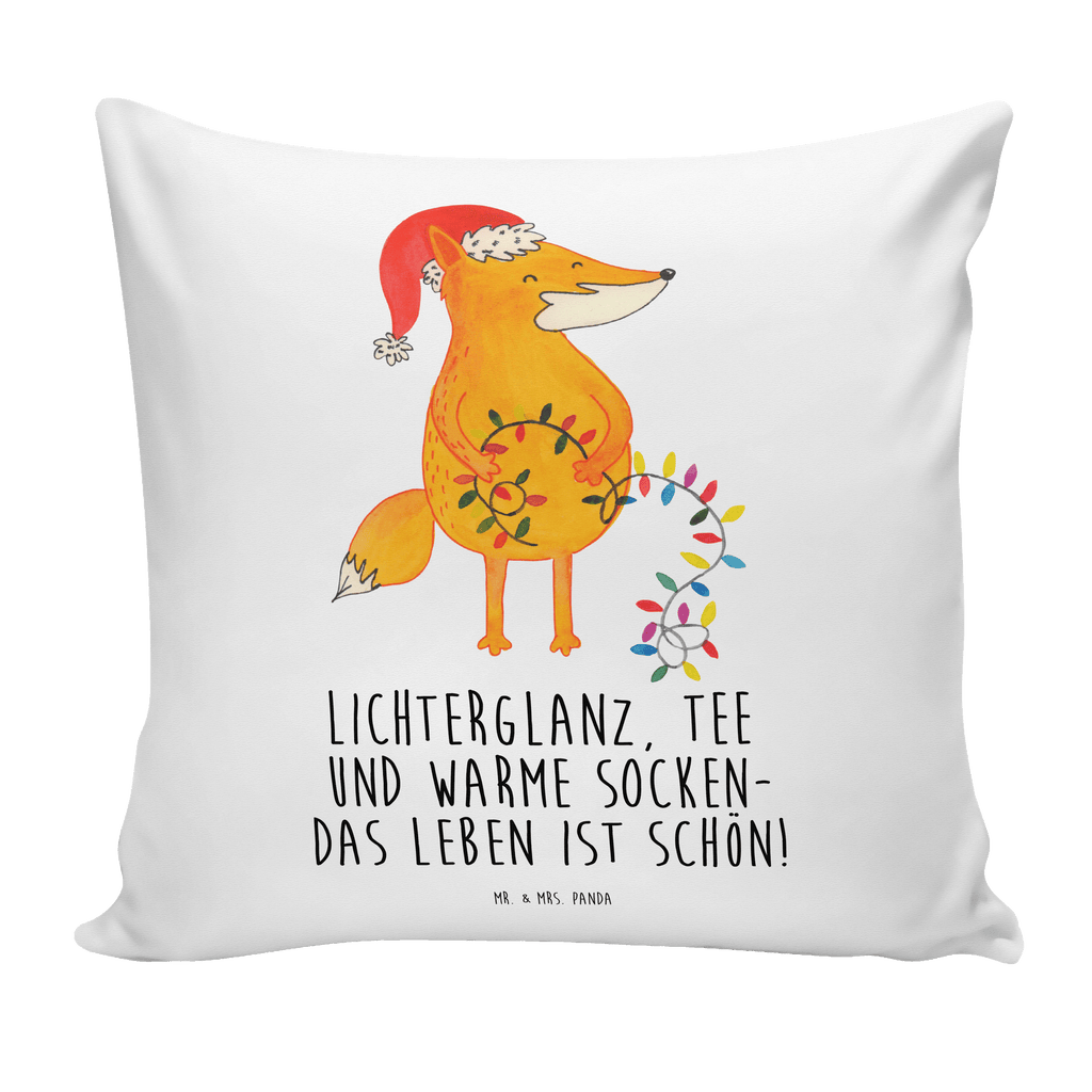 40x40 Kissen Fuchs Weihnachten Kissenhülle, Kopfkissen, Sofakissen, Dekokissen, Motivkissen, Winter, Weihnachten, Weihnachtsdeko, Nikolaus, Advent, Heiligabend, Wintermotiv, Fuchs, Füchse, Spruch schön, Geschenk Weihnachten, Weihnachtsmann, Weihnachtszeit