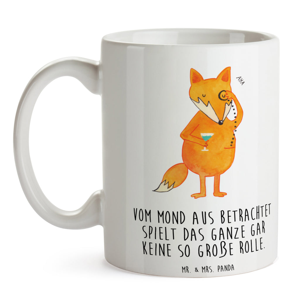 Tasse Fuchs Lord Fuchs, Füchse, tröstende Worte, Spruch lustig, Liebeskummer Geschenk, Motivation Spruch, Problemlösung Becher, Kaffeetasse, Kaffeebecher, Tee, Frühstück, Büro  Fuchs