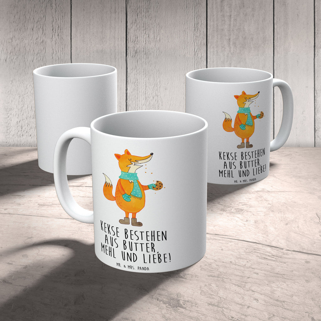 Tasse Fuchs Keks Fuchs, Füchse, Backen Spruch, Kekse, Winter, Weihnachtszeit, Plätzchen, Liebe, Küche Deko Becher, Kaffeetasse, Kaffeebecher, Tee, Frühstück, Büro  Fuchs
