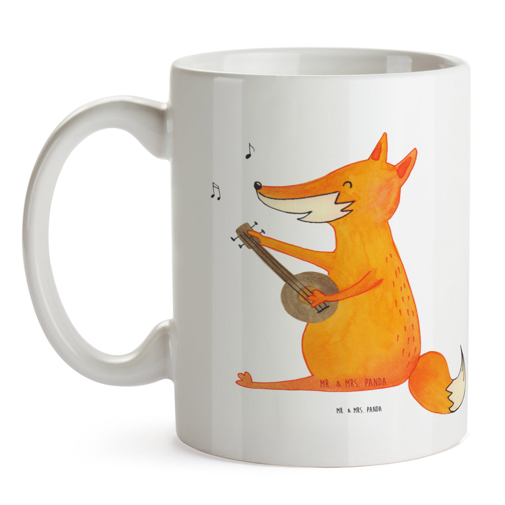 Tasse Fuchs Gitarre Fuchs, Füchse, Geschenk Musiker, Musik Spruch, Musikerin, Sänger, Sängerin, Gitarre,  Becher, Kaffeetasse, Kaffeebecher, Tee, Frühstück, Büro  Fuchs