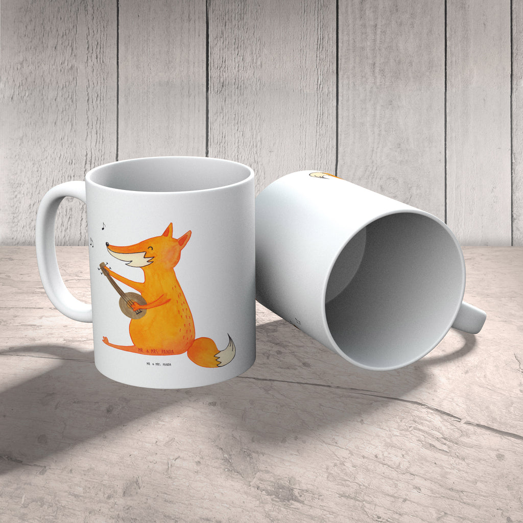 Tasse Fuchs Gitarre Fuchs, Füchse, Geschenk Musiker, Musik Spruch, Musikerin, Sänger, Sängerin, Gitarre,  Becher, Kaffeetasse, Kaffeebecher, Tee, Frühstück, Büro  Fuchs