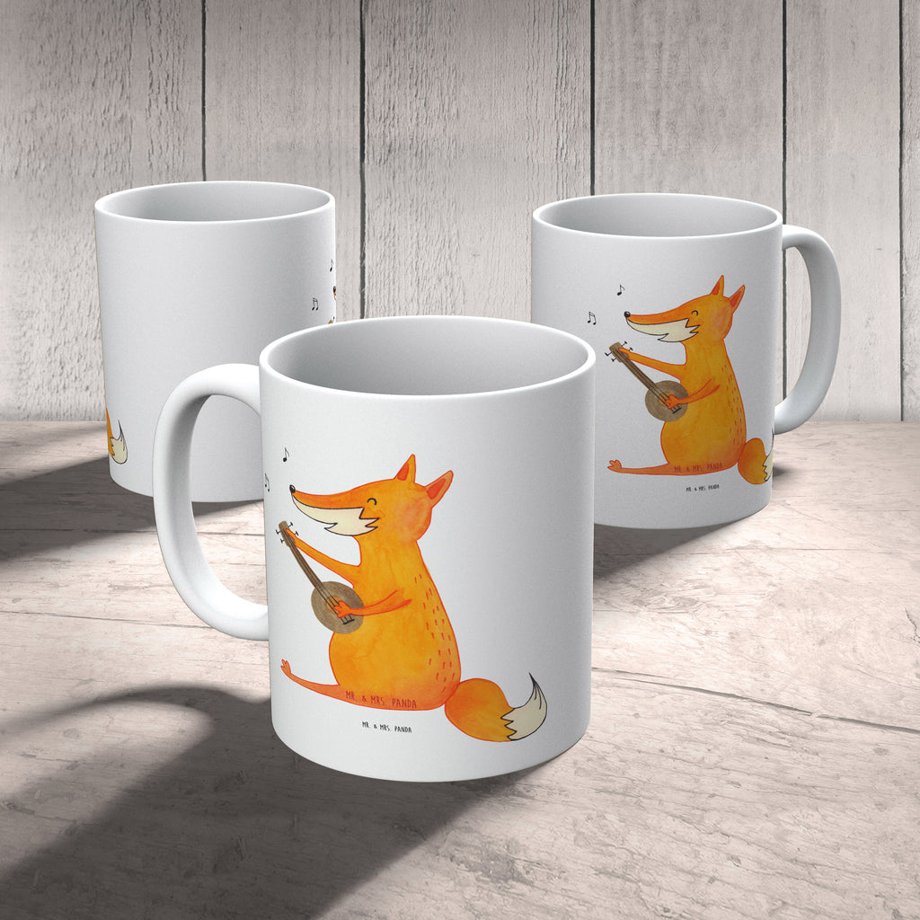 Tasse Fuchs Gitarre Fuchs, Füchse, Geschenk Musiker, Musik Spruch, Musikerin, Sänger, Sängerin, Gitarre,  Becher, Kaffeetasse, Kaffeebecher, Tee, Frühstück, Büro  Fuchs