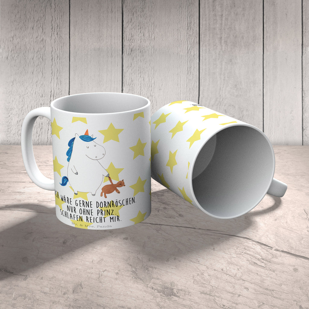 Tasse Einhorn Teddy Einhorn, Einhörner, Unicorn, schlafen, gute Nacht, Single, Bett, Träumen, Freundin, Singleleben Becher, Kaffeetasse, Kaffeebecher, Tee, Frühstück, Büro  Einhorn, Einhörner, Einhorn Deko, Pegasus, Unicorn