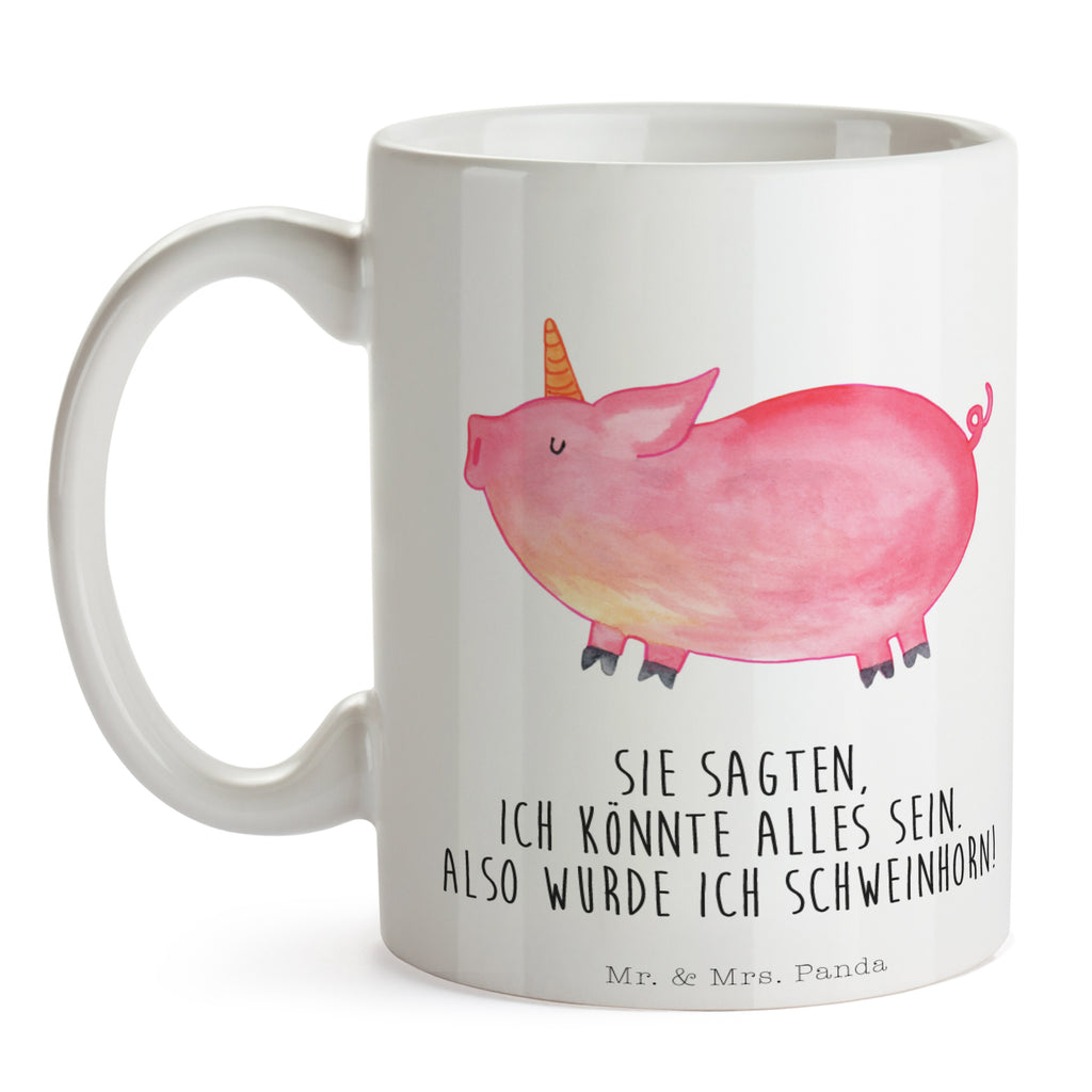 Tasse Einhorn Schweinhorn Einhorn, Einhörner, Unicorn, Party, Spaß, Schwein, Schweinhorn, Bauer, witzig. lustig, Spruch, geschenk, Pig, Piggy, funny, english, englisch Becher, Kaffeetasse, Kaffeebecher, Tee, Frühstück, Büro  Einhorn, Einhörner, Einhorn Deko, Pegasus, Unicorn