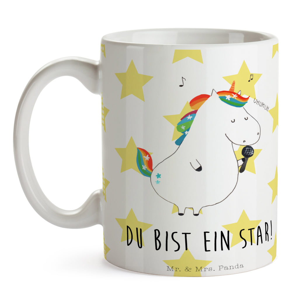 Tasse Einhorn Sänger Einhörner, Unicorn, Einhorn, Glitzer, Konfetti, Party, Geburtstag, Feier, Fest, Disco, Sängerin, Sänger, Freundin,  Becher, Kaffeetasse, Kaffeebecher, Tee, Frühstück, Büro  Einhorn, Einhörner, Einhorn Deko, Pegasus, Unicorn