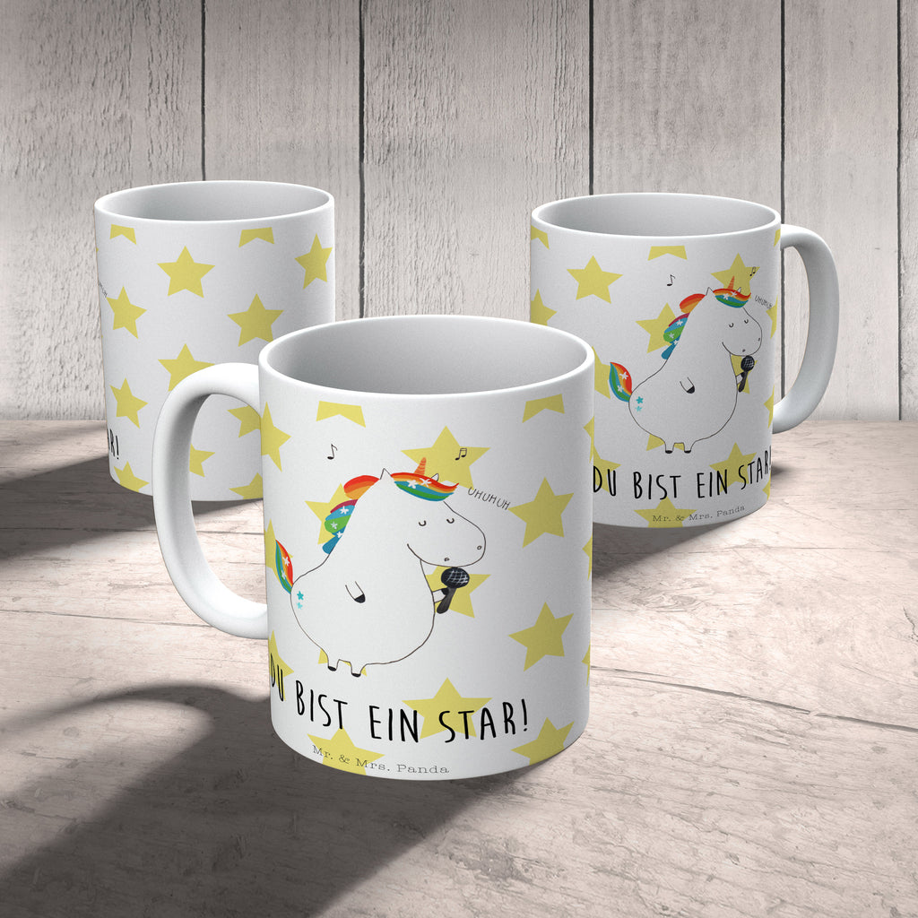 Tasse Einhorn Sänger Einhörner, Unicorn, Einhorn, Glitzer, Konfetti, Party, Geburtstag, Feier, Fest, Disco, Sängerin, Sänger, Freundin,  Becher, Kaffeetasse, Kaffeebecher, Tee, Frühstück, Büro  Einhorn, Einhörner, Einhorn Deko, Pegasus, Unicorn