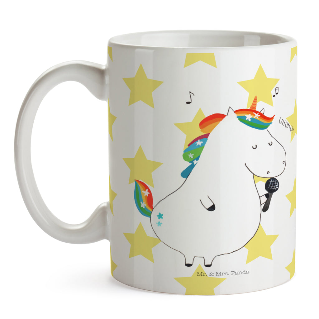 Tasse Einhorn Sänger Einhörner, Unicorn, Einhorn, Glitzer, Konfetti, Party, Geburtstag, Feier, Fest, Disco, Sängerin, Sänger, Freundin,  Becher, Kaffeetasse, Kaffeebecher, Tee, Frühstück, Büro  Einhorn, Einhörner, Einhorn Deko, Pegasus, Unicorn