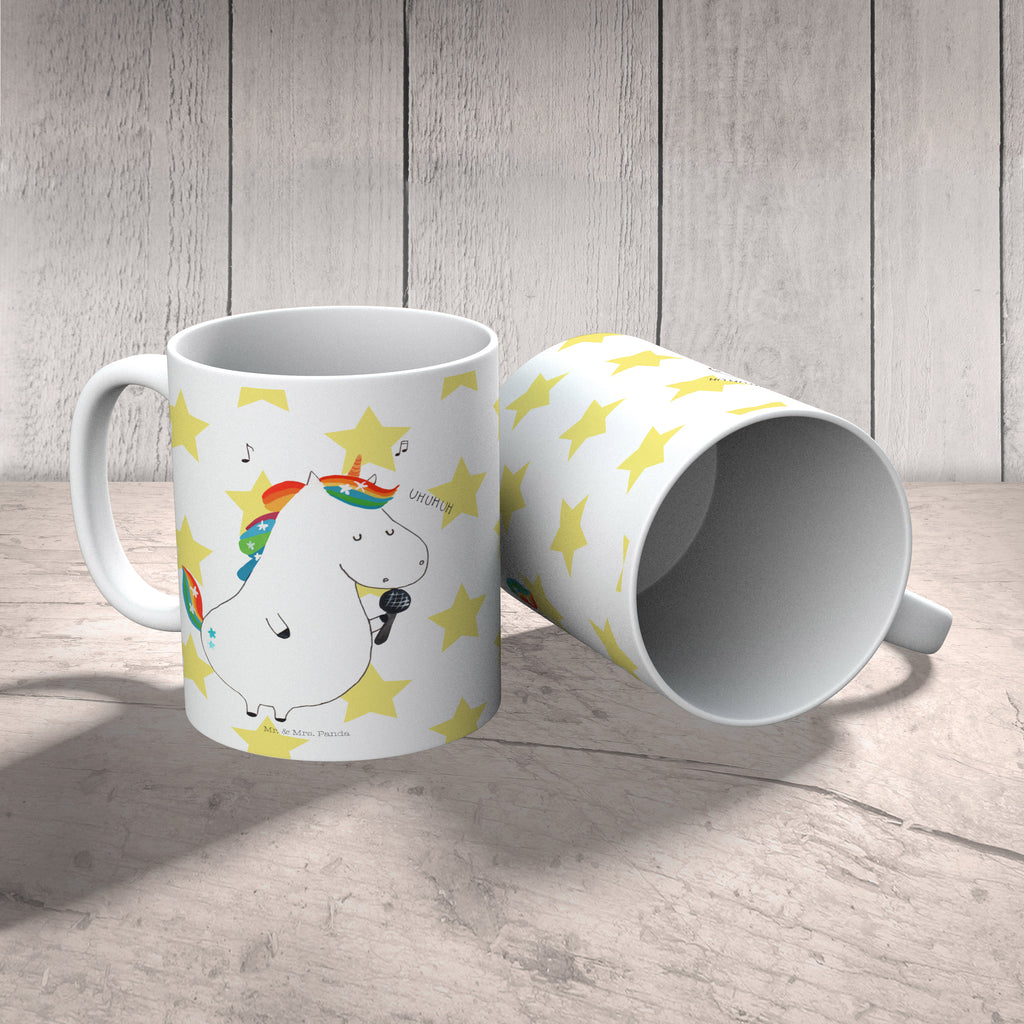 Tasse Einhorn Sänger Einhörner, Unicorn, Einhorn, Glitzer, Konfetti, Party, Geburtstag, Feier, Fest, Disco, Sängerin, Sänger, Freundin,  Becher, Kaffeetasse, Kaffeebecher, Tee, Frühstück, Büro  Einhorn, Einhörner, Einhorn Deko, Pegasus, Unicorn