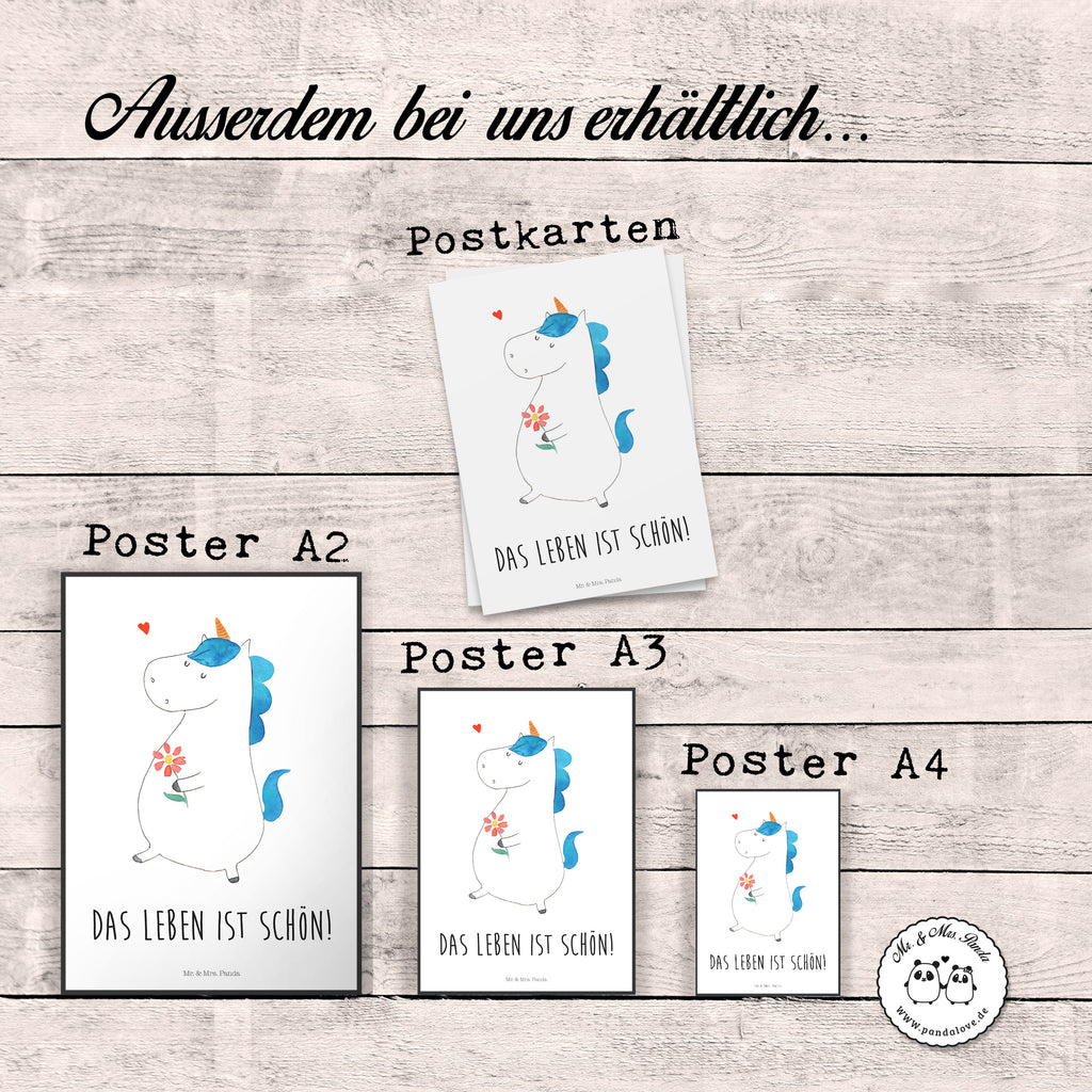 Poster Einhorn Spaziergang Poster, Wandposter, Bild, Wanddeko, Küchenposter, Kinderposter, Wanddeko Bild, Raumdekoration, Wanddekoration, Handgemaltes Poster, Mr. & Mrs. Panda Poster, Designposter, Kunstdruck, Posterdruck, Einhorn, Einhörner, Einhorn Deko, Pegasus, Unicorn, Glitzer, Blumen, Spaziergang, Motivation, Gute Laune, Freude, Freundin, Mutter, Schwester