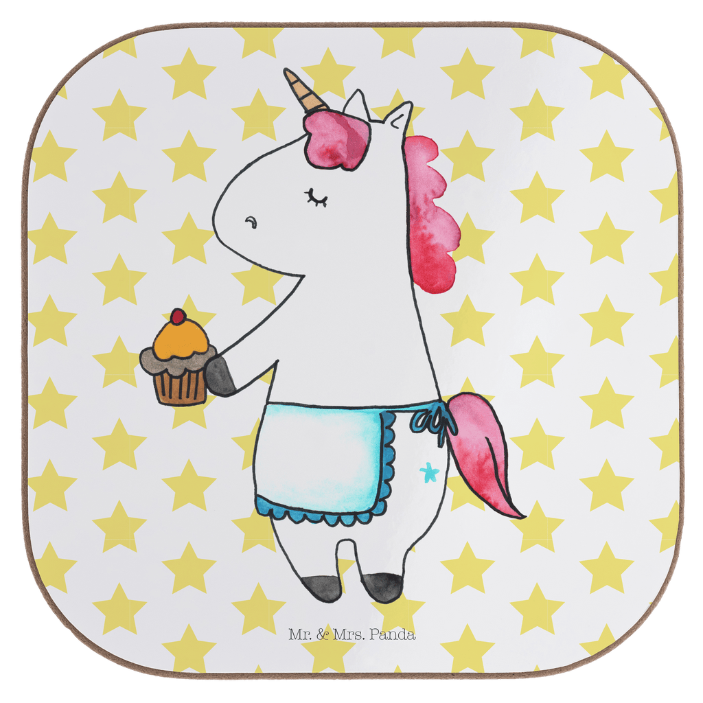 Quadratische Untersetzer Einhorn Muffin Bierdeckel, Glasuntersetzer, Untersetzer Gläser, Getränkeuntersetzer, Einhorn, Einhörner, Einhorn Deko, Pegasus, Unicorn, Geburtstag, Backen, Muffin, Kekse, Geburtstagsgrüße, Glückwünsche, Liebesgrüße, Grüße