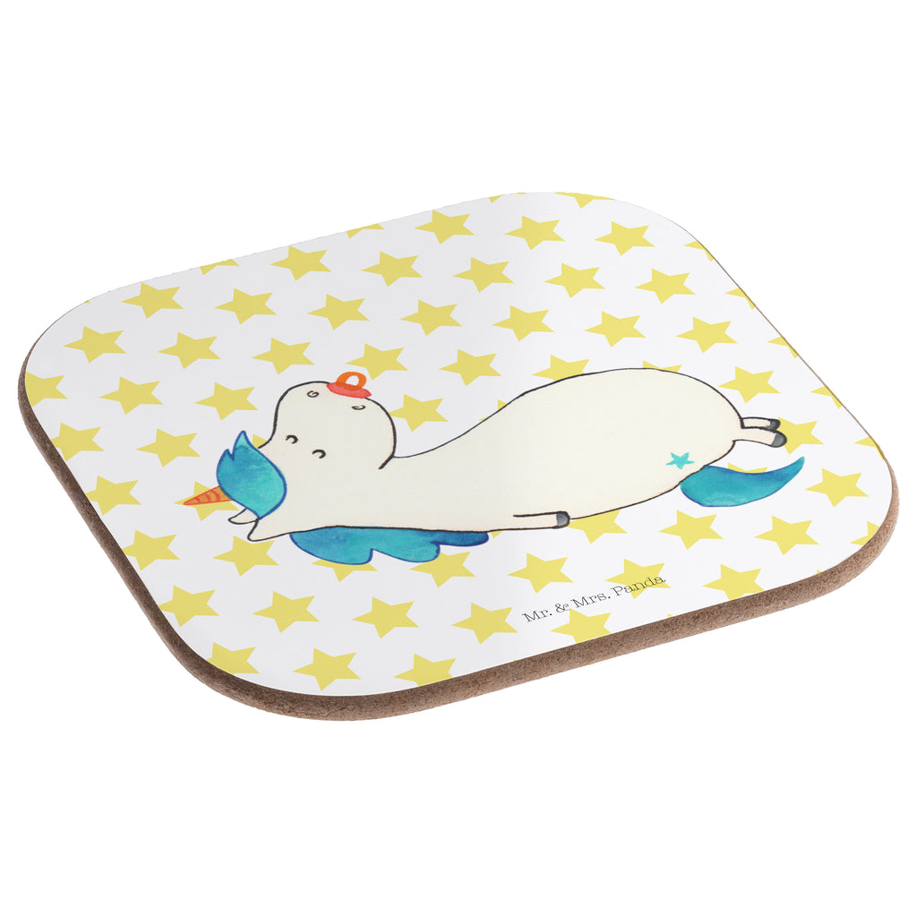 Quadratische Untersetzer Einhorn Schnullie Bierdeckel, Glasuntersetzer, Untersetzer Gläser, Getränkeuntersetzer, Einhorn, Einhörner, Einhorn Deko, Pegasus, Unicorn, Baby, Kleinkind, Geburt, Geburtstag, Säugling, Schnuller, Geschenk Geburt, Mutter, Mama