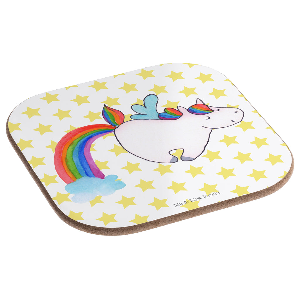 Quadratische Untersetzer Einhorn Pegasus Bierdeckel, Glasuntersetzer, Untersetzer Gläser, Getränkeuntersetzer, Einhorn, Einhörner, Einhorn Deko, Pegasus, Unicorn, Regenbogen, Spielen, Realität, Glitzer, Erwachsenwerden