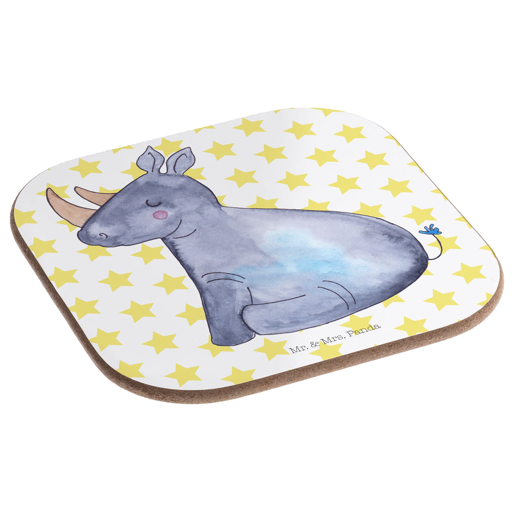 Quadratische Untersetzer Einhorn Nashorn Bierdeckel, Glasuntersetzer, Untersetzer Gläser, Getränkeuntersetzer, Einhorn, Einhörner, Einhorn Deko, Pegasus, Unicorn, Regenbogen, witzig, lustig, Zoo, Glitzer, Einhornpower, Erwachsenwerden, Nashorn, Nashörner