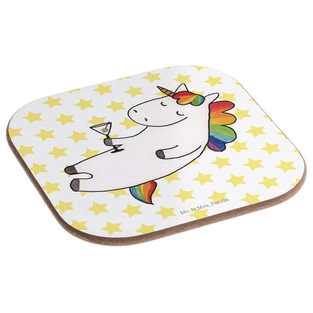 Quadratische Untersetzer Einhorn Cocktail Bierdeckel, Glasuntersetzer, Untersetzer Gläser, Getränkeuntersetzer, Einhorn, Einhörner, Einhorn Deko, Pegasus, Unicorn, Party, Spaß, Feiern, Caipirinha, Rum, Cuba Libre, Sekt, Freundin, Geburtstag, lustig, witzig, Spruch, Glitzer