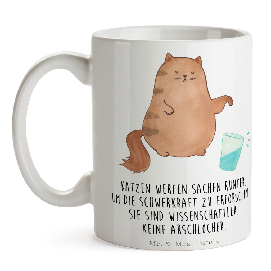 Tasse Katze Wasserglas Katzen, Katze, Kater, Mietze, Cat, Cats, Katzenhalter, Katzenbesitzerin, Haustier, Katzenliebhaber, Wasser, Glas,	 Becher, Kaffeetasse, Kaffeebecher, Tee, Frühstück, Büro  Katze, Katzenmotiv, Katzenfan, Katzendeko, Katzenfreund, Katzenliebhaber, Katzenprodukte, Katzenartikel, Katzenaccessoires, Katzensouvenirs, Katzenliebhaberprodukte, Katzenmotive
